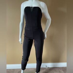 Guess strapless jumpsuit size 2